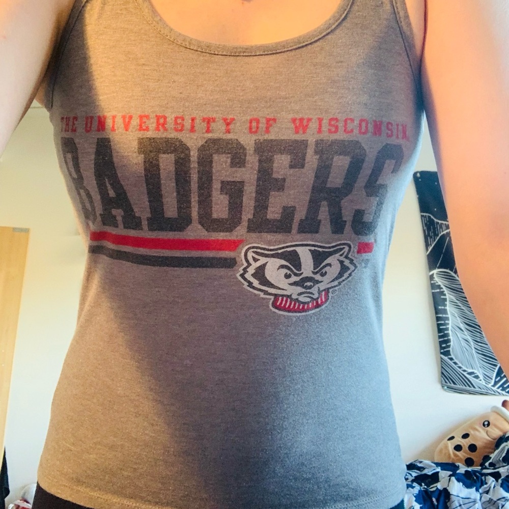 UW Madison BADGERS Tank Top